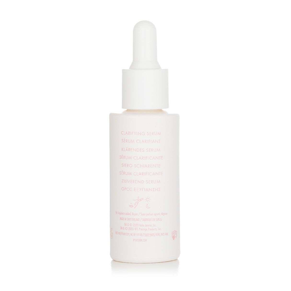Vegan Kylie Skin Clarifying Serum in a 20ml bottle, designed for clearer, healthier skin with lightweight, non-greasy formula.