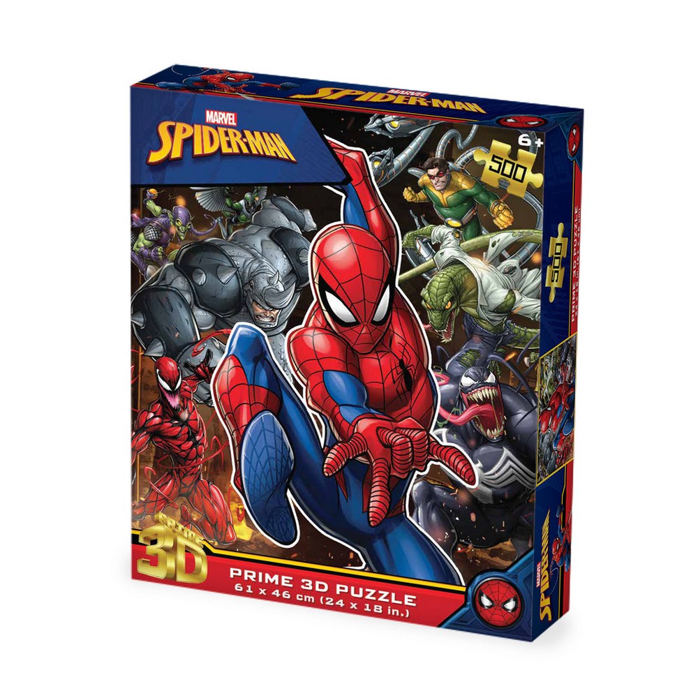 Prime 3D Puzzle - Marvel - Spider-man - 500 Piece