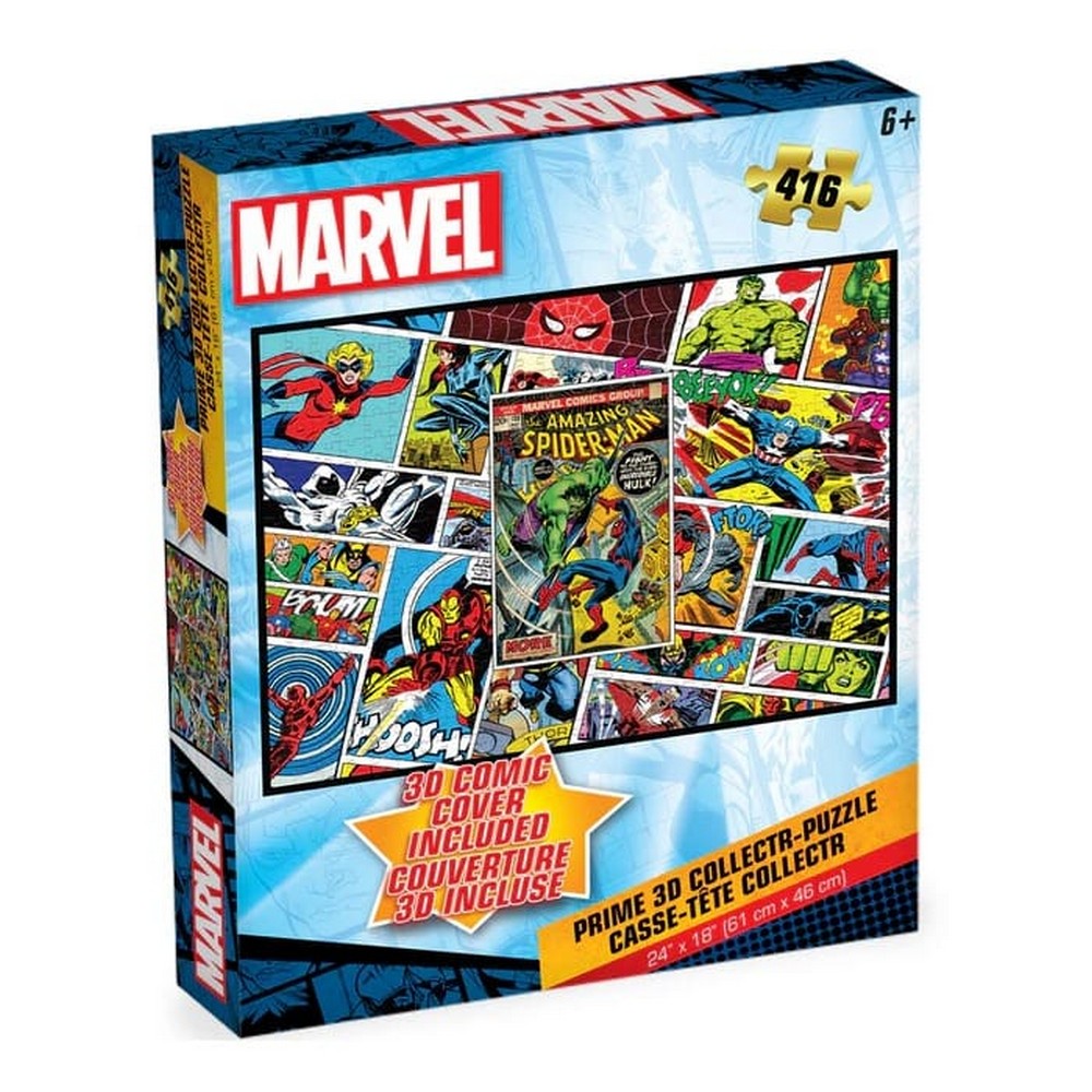 Prime 3D Puzzle - Collectr - Marvel - Marvel Comic Book - 416 Piece