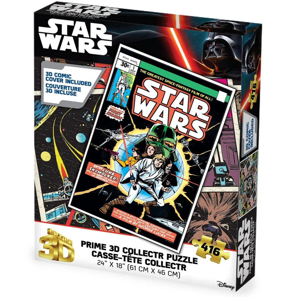 Prime 3D Star Wars Fabulous First Issue Comic 416 Piece Puzzle