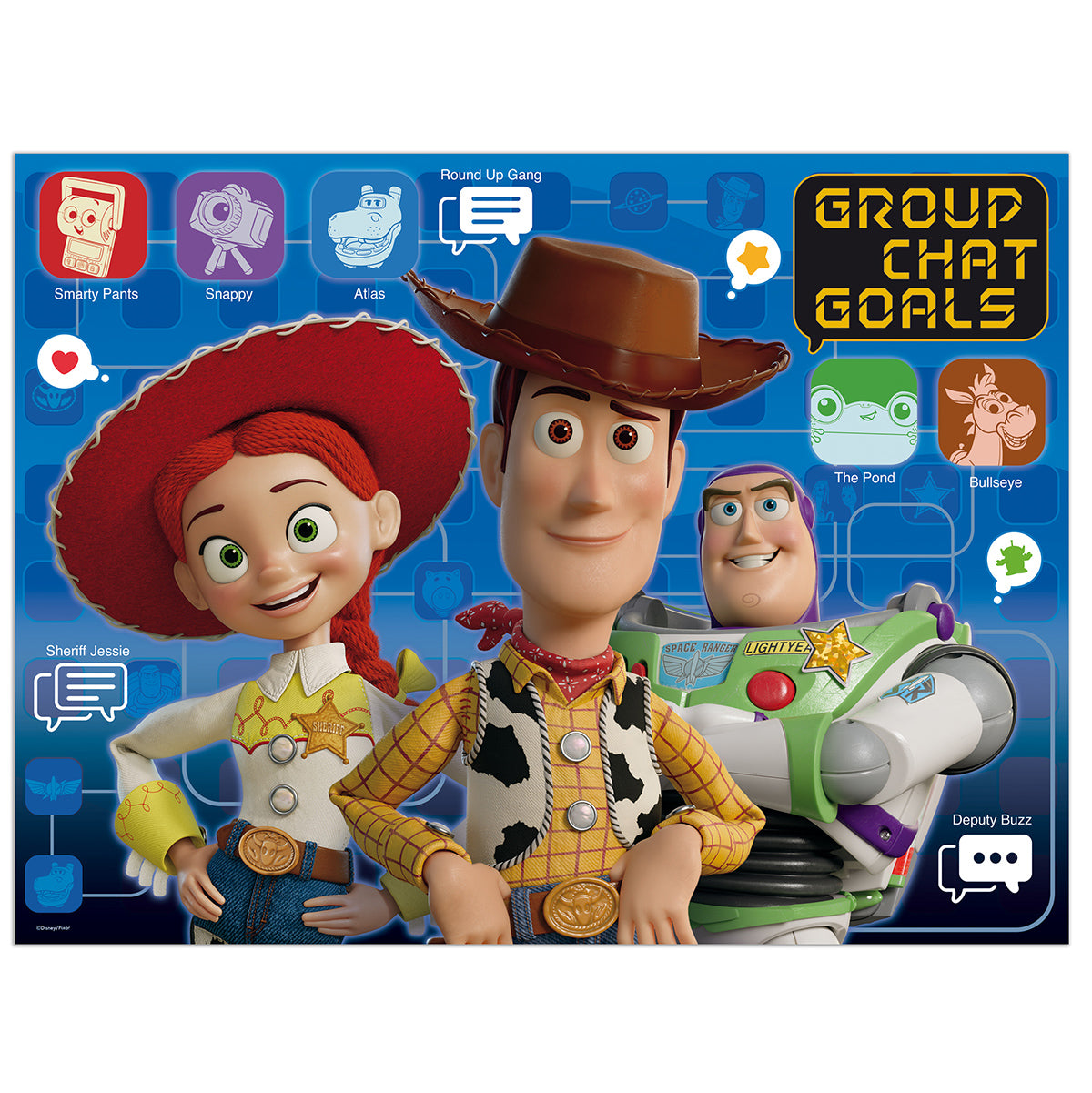 Puzzle - Toy Story 5 - Puzzle (1) - assortment of 2 300pc