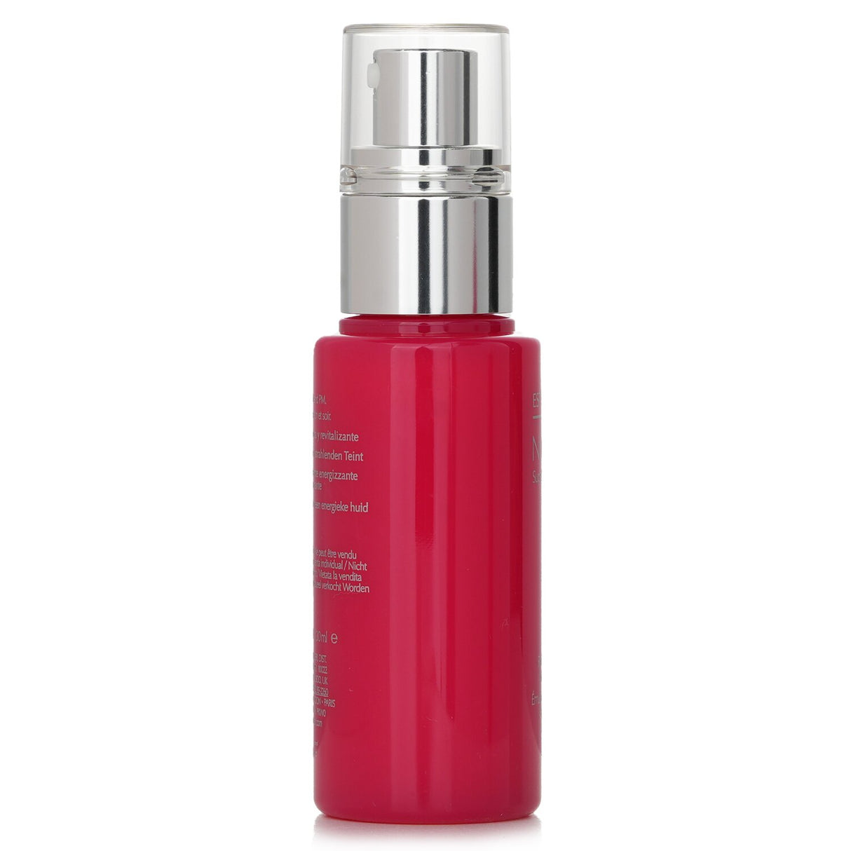 Estee Lauder Nutritious Super-Pomegranate Milky Lotion, 30ml, offers intense hydration and radiant skin for all skin types.