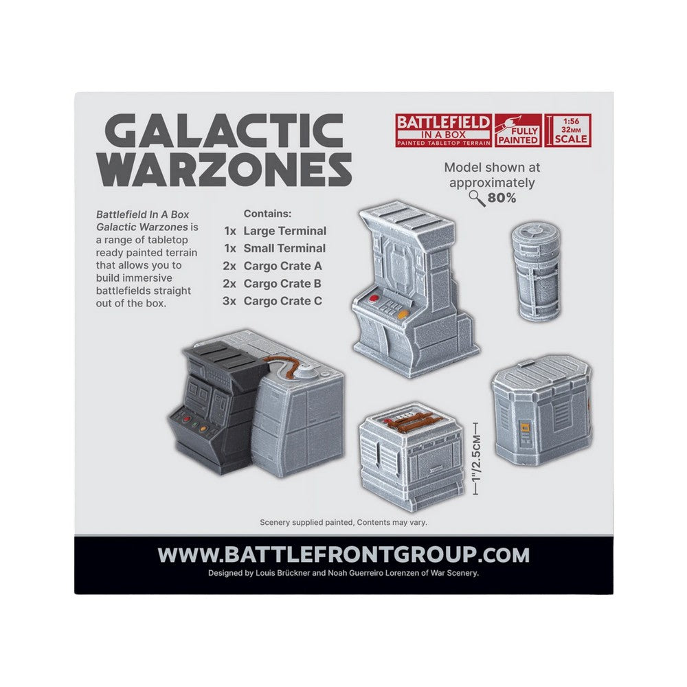Battlefield in a Box: Galactic Warzones: Rebel Outpost - Scatter Terrain