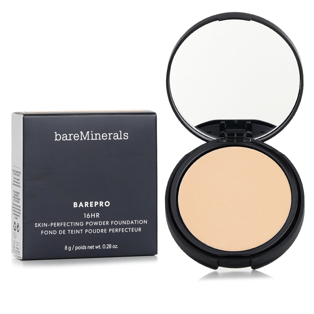 BareMinerals Barepro 16hr Skin Perfecting Powder Foundation - # 15 Fair Warm 8g/
