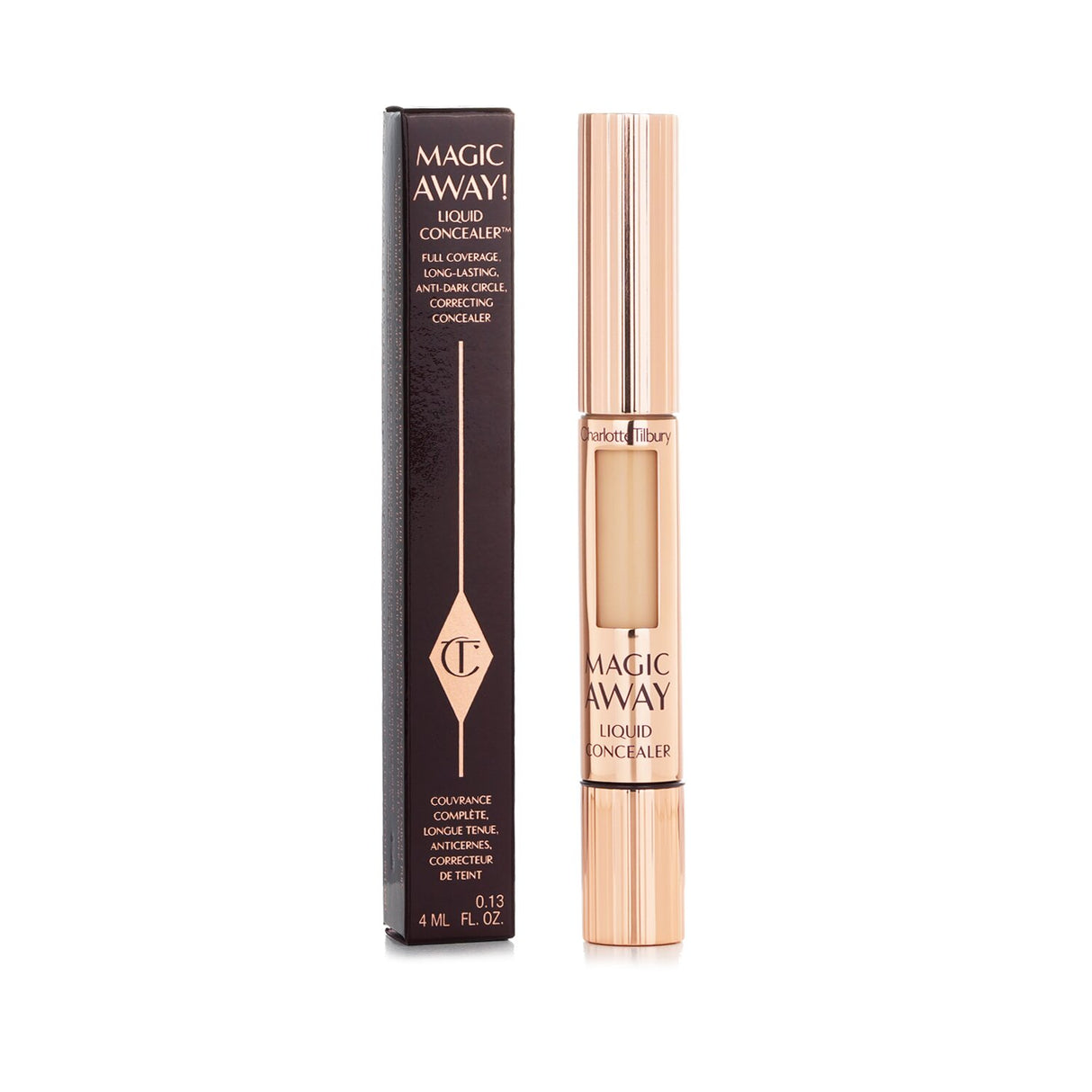 Charlotte Tilbury - Magic Away Liquid Concealer - # 4 Fair (Fair Medium With Neu