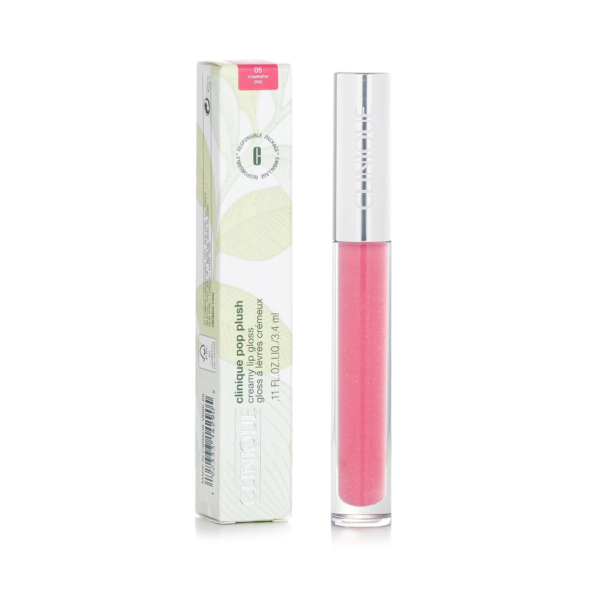 Clinique - Pop Plush Creamy Lip Gloss - # 05 Rosewater Pop - 3.4ml/0.11oz