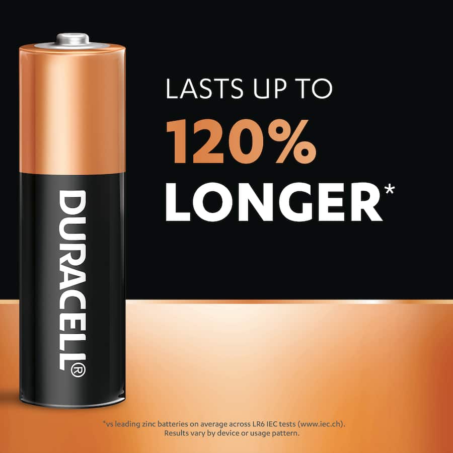 Duracell Aa Battery Coppertop 10 pack
