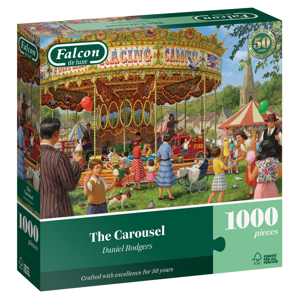 Jumbo - Falcon - The Carousel (1000 pieces) - Jigsaw Puzzle
