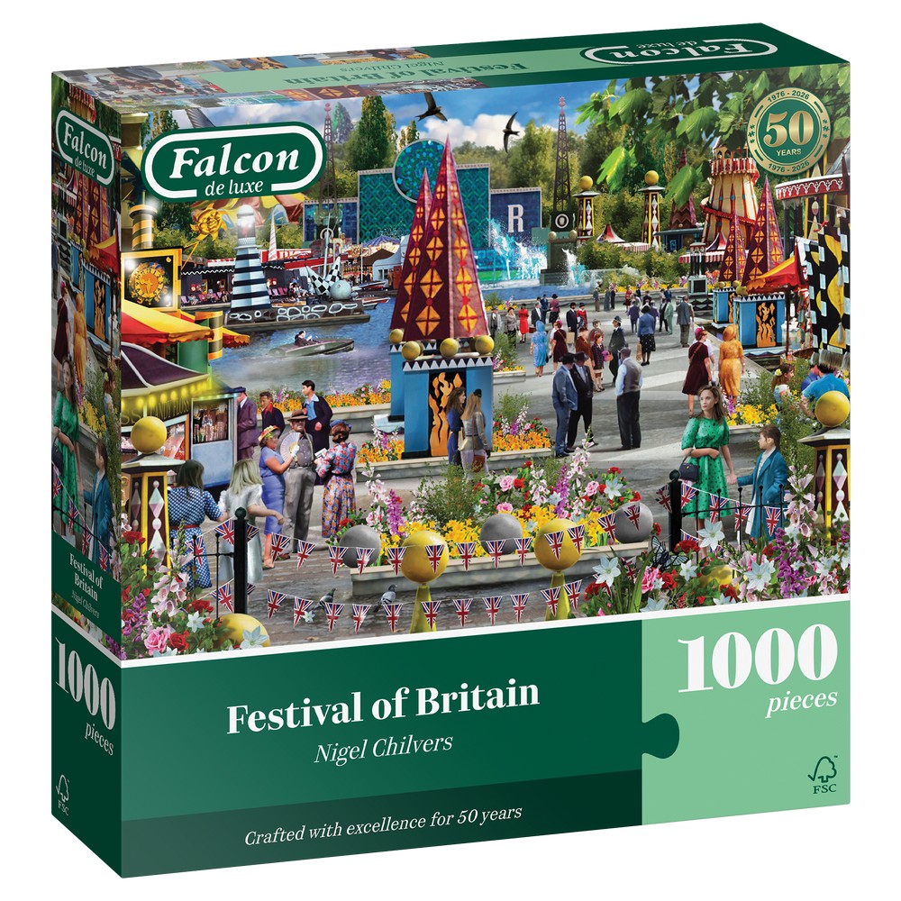 Jumbo - Falcon - Festival of Britain (1000 pieces) - Jigsaw Puzzle