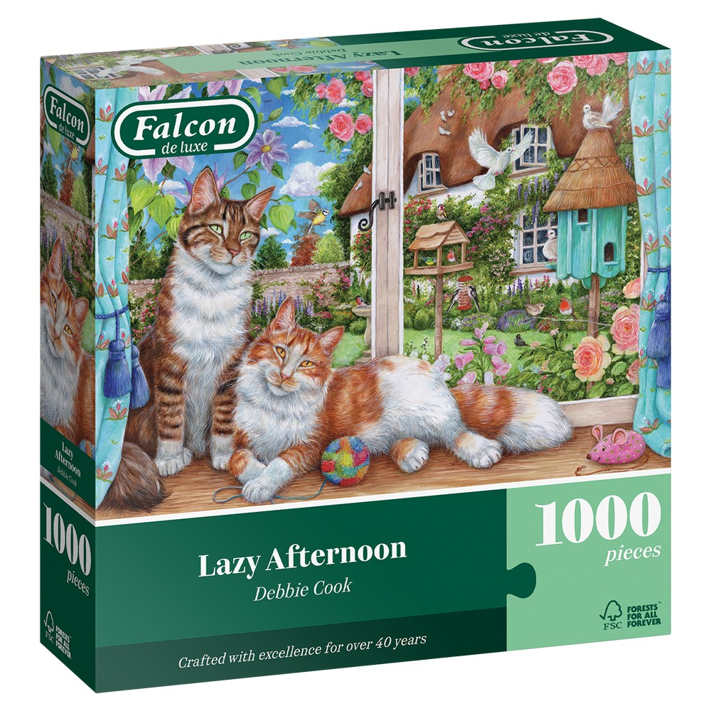 Jumbo - Falcon - Lazy Afternoon - 1000 Piece - Jigsaw Puzzle