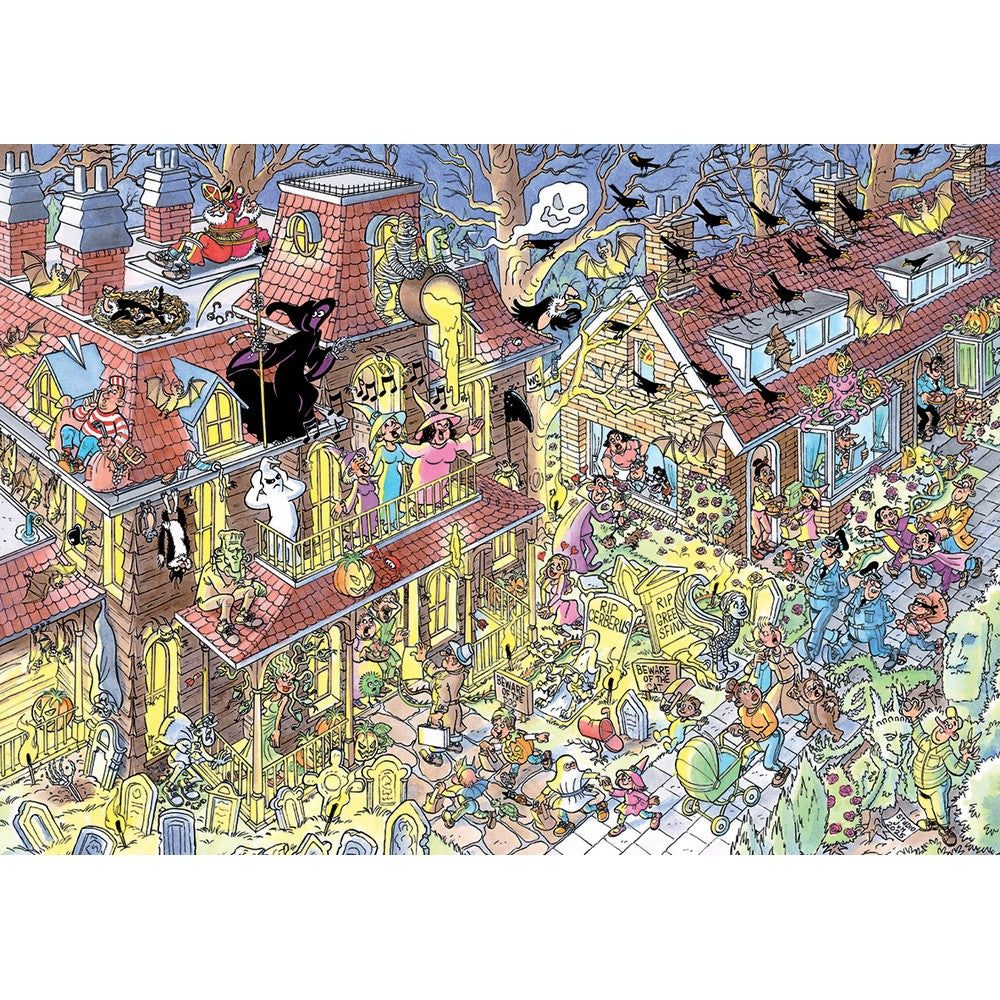 Jumbo - Jan van Haasteren - Trick or treat 500 Piece - Jigsaw Puzzle