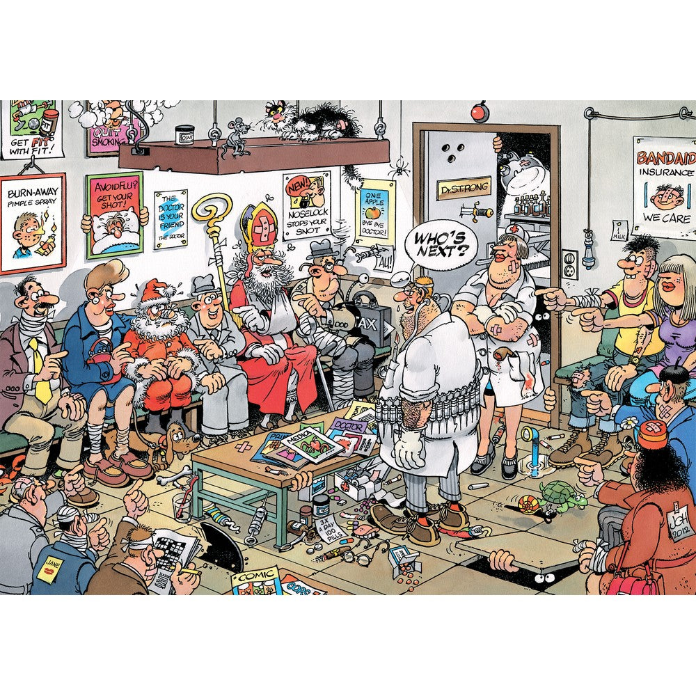 Jumbo - Jan van Haasteren - Who's next? 500 Piece - Jigsaw Puzzle