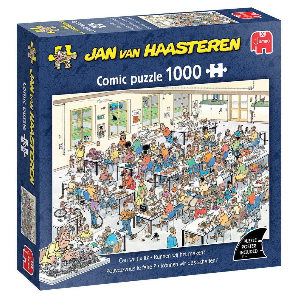 Jumbo - Jan van Haasteren - Can we fix it? (1000 pieces) - Jigsaw Puzzle