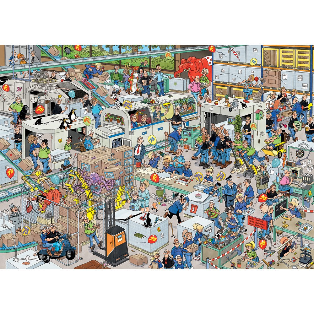Jumbo - Jan van Haasteren - Dutch Game Factory 1000 Piece - Jigsaw Puzzle
