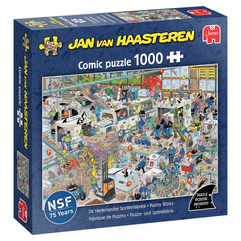 Jumbo - Jan van Haasteren - Dutch Game Factory 1000 Piece - Jigsaw Puzzle