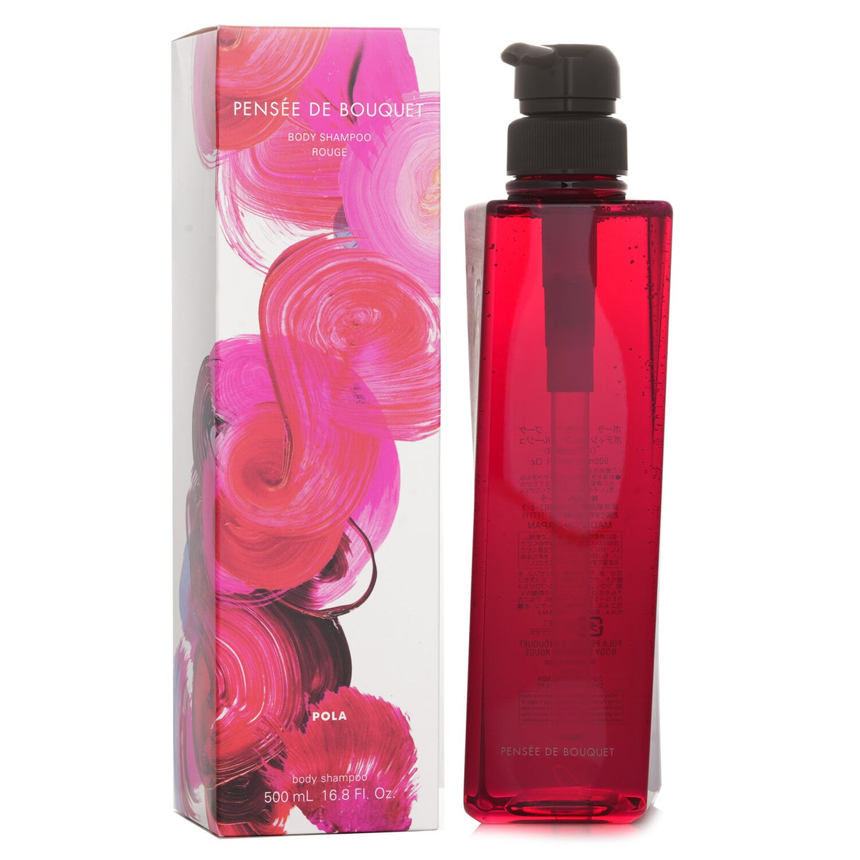 POLA Pensee De Bouquet Body Shampoo Rouge (Bulgarian Rose) 500ml/16.8oz