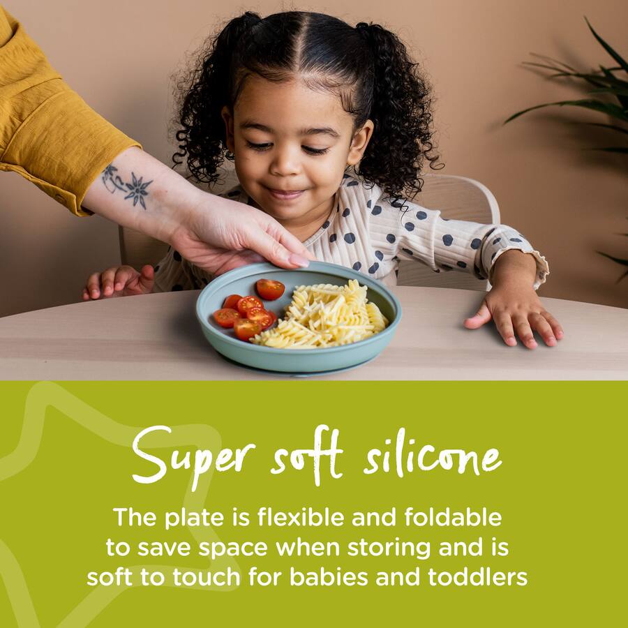 Tommee Tippee Baby Plate Silicone