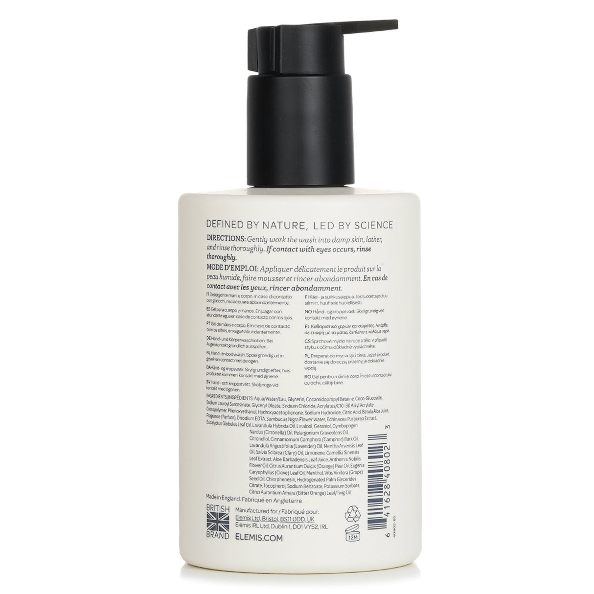 Elemis - Mayfair No.9 Hand & Body Wash - 300ml/10.1oz