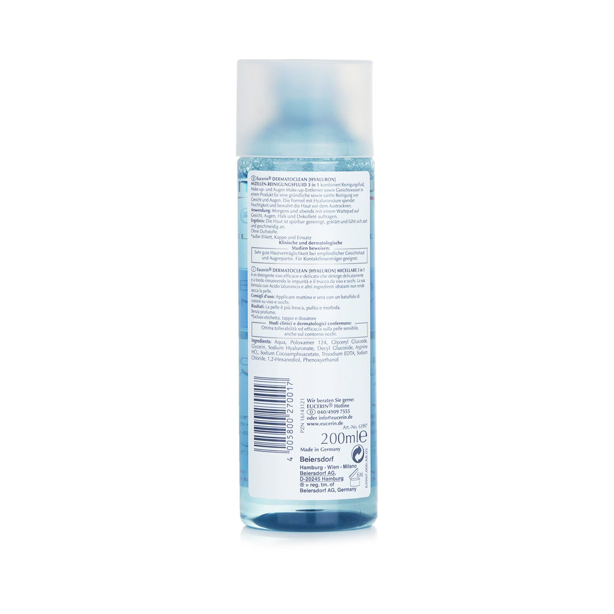 Eucerin - DermatoClean Acqua Micellare 3 in 1 - 200ml