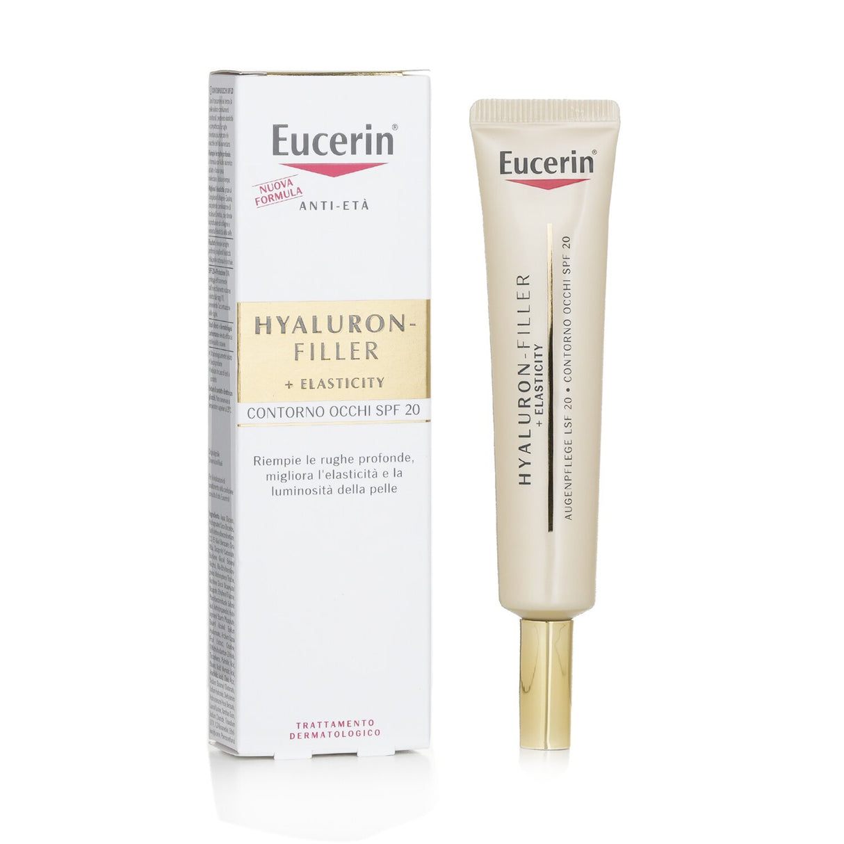 Eucerin - Anti Age Hyaluron Filler + Elasticity Eye Cream SPF20 - 15ml