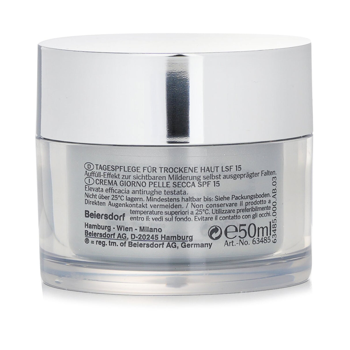 Eucerin - Hyaluron Filler + 3x Effect Day Cream SPF15 (For Dry Skin) - 50ml