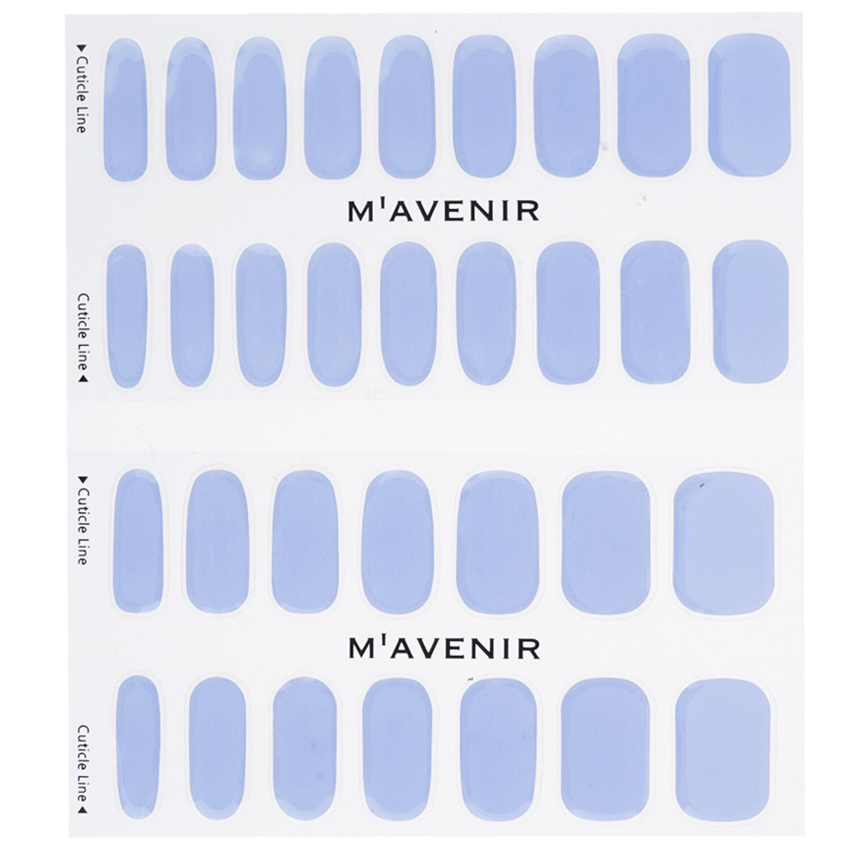 Mavenir Purple Nail Stickers featuring 32 salon-quality designs for vibrant, easy application and lasting shine.