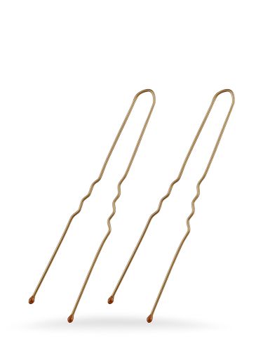 Lady Jayne - Brown Fringe Pins, 50 Pk
