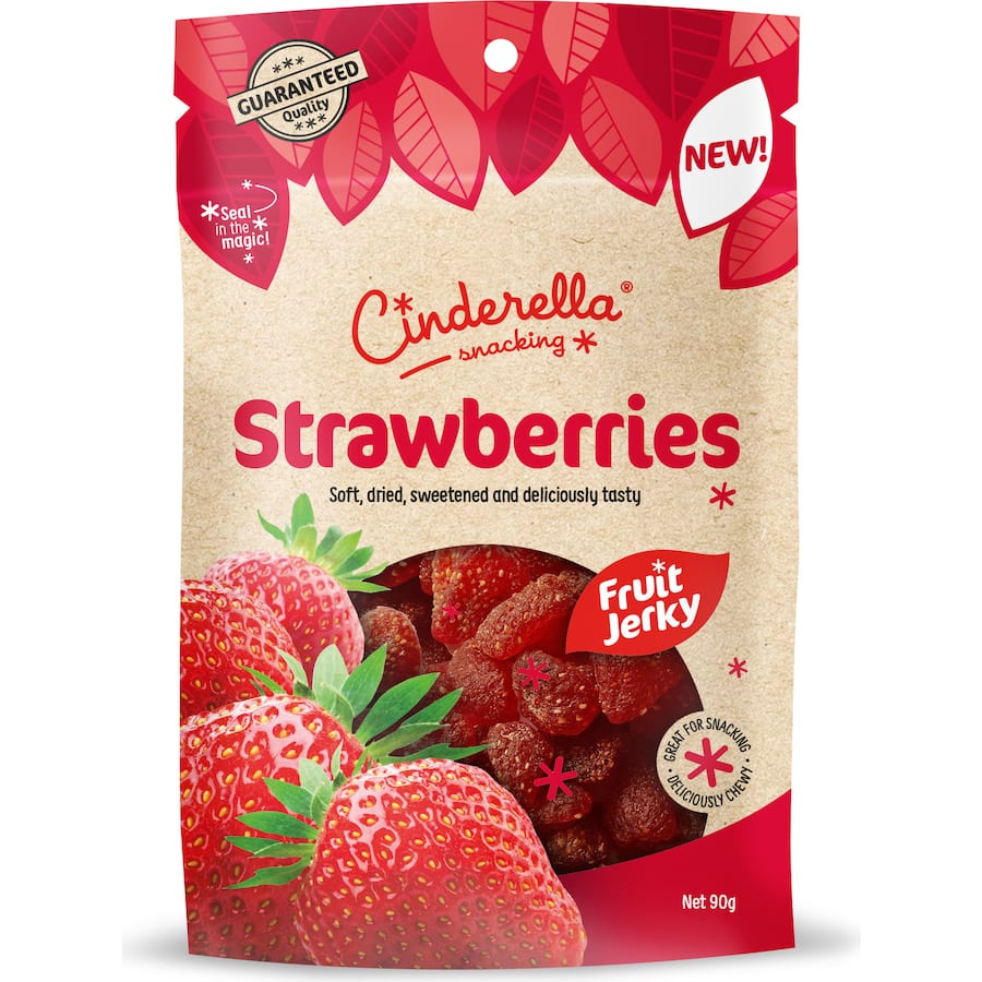 Cinderella Dried Strawberries 90g