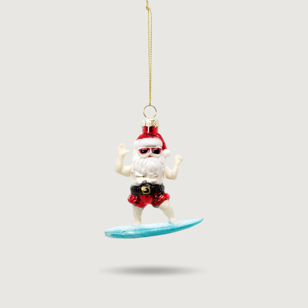 Moana Road - Glass Christmas Decoration Set - 2 units