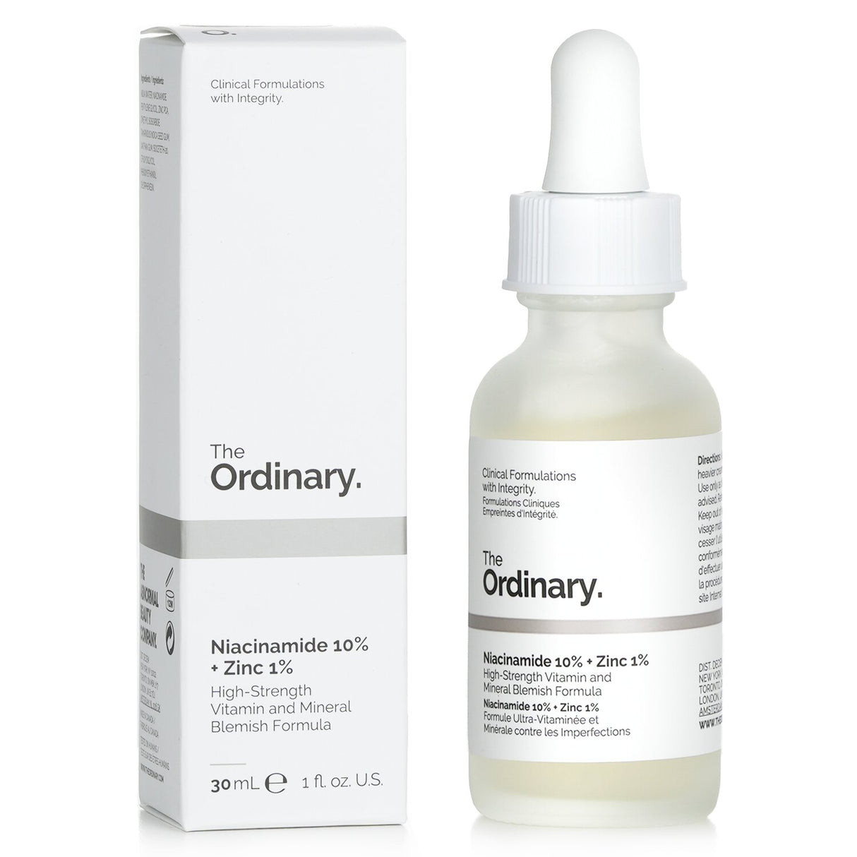 The Ordinary Niacinamide 10% + Zinc 1% 30ml/1oz