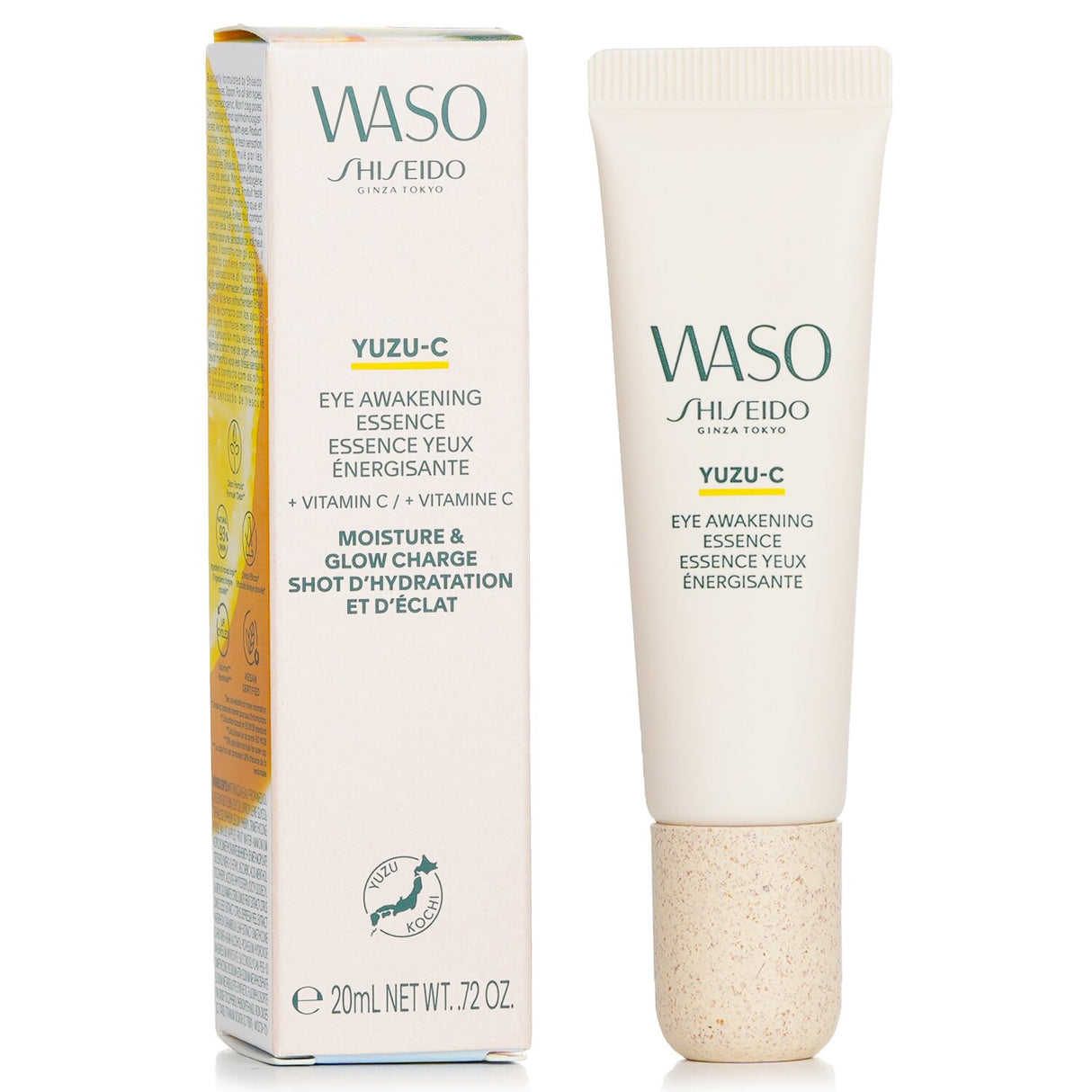 Shiseido - Waso Yuzu-C Eye Awakening Essence - 20ml/0.72oz