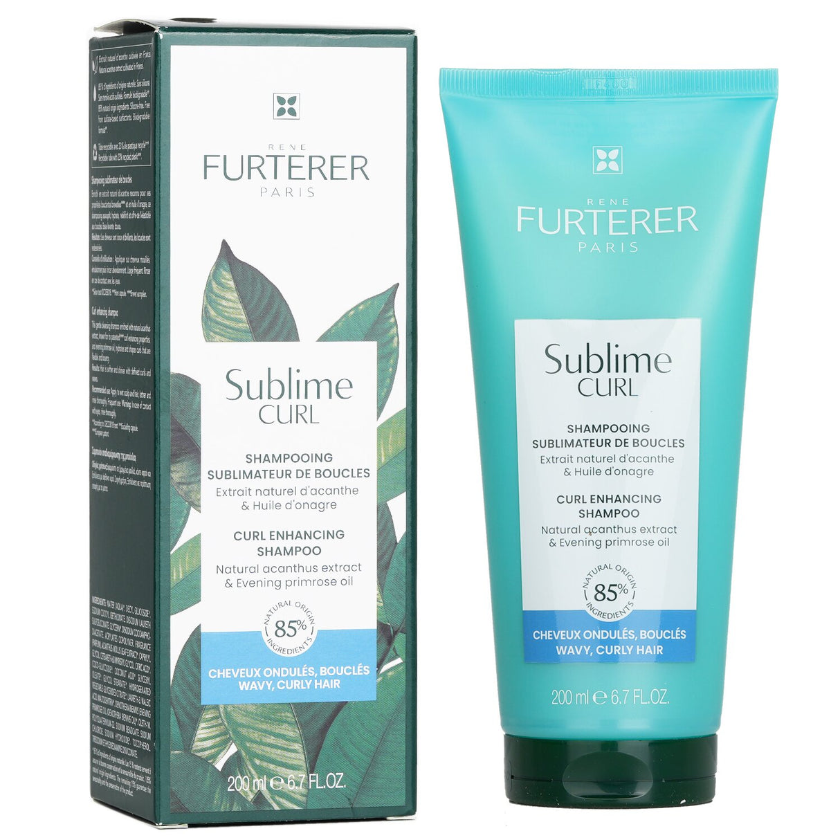 Rene Furterer - Sublime Curl Curl Enhancing Shampoo (Wavy, Curly Hair) - 200ml/