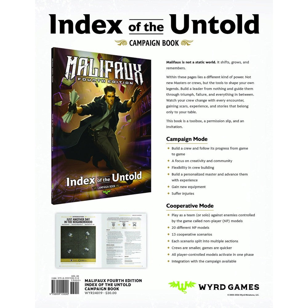 Wyrd Games: Malifaux: Index of the Untold - Miniature Terrain
