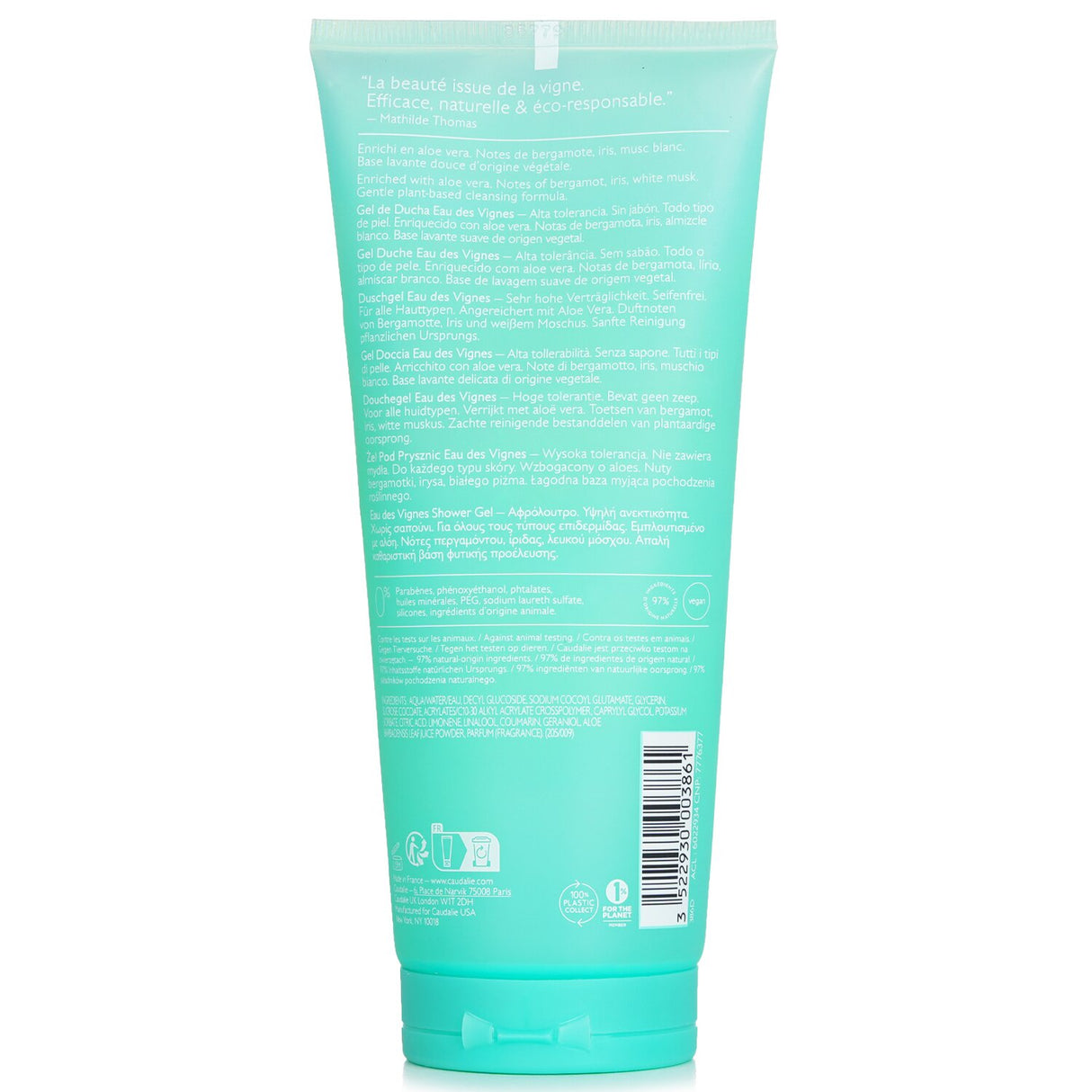 Caudalie - Eau Des Vignes Shower Gel - 200ml/6.7oz