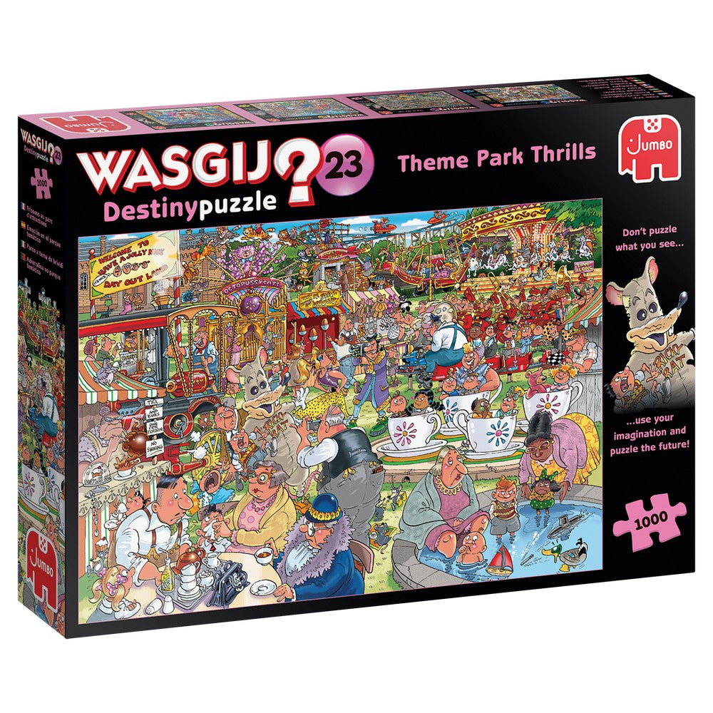 Puzzle - Holdson - Wasgij? - Destiny - #23 - Theme Park Thrills 1000pc