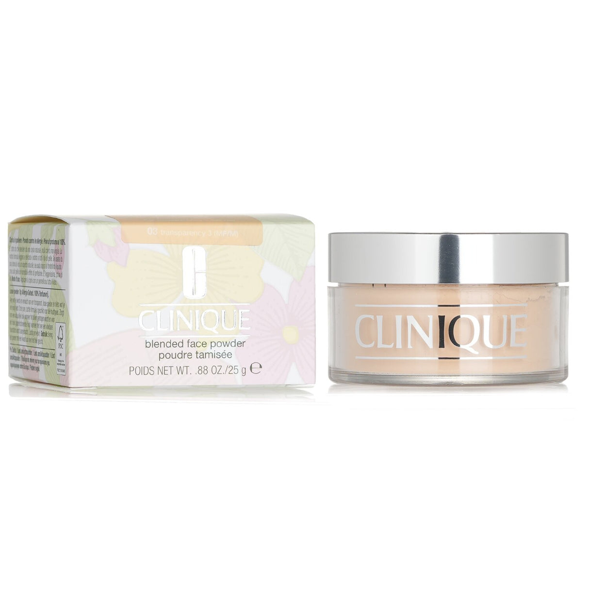Clinique - Blended Face Powder - # 03 Transparency 3 - 25g/0.88oz