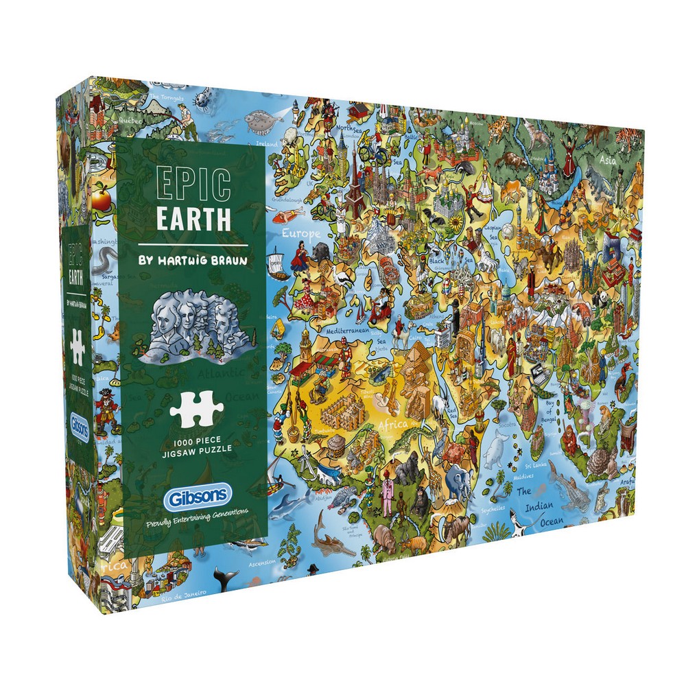 Gibsons - Epic Earth (1000) - Jigsaw Puzzle