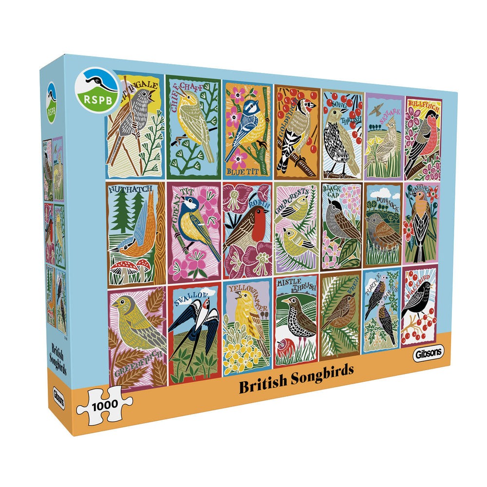Gibsons - RSPB: British Songbirds (1000) - Jigsaw Puzzle