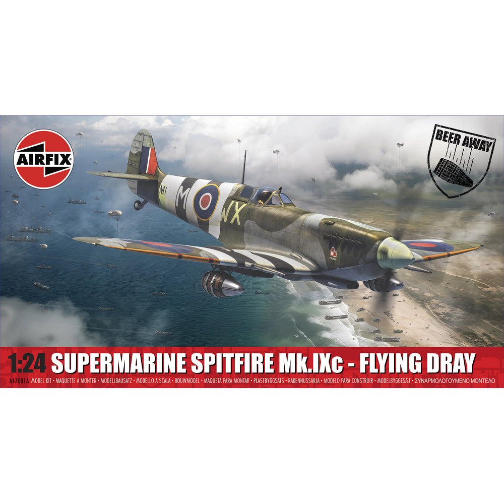 Supermarine Spitfire Mk.IXc Flying Dray Airfix 1:24 Scale Model Kit