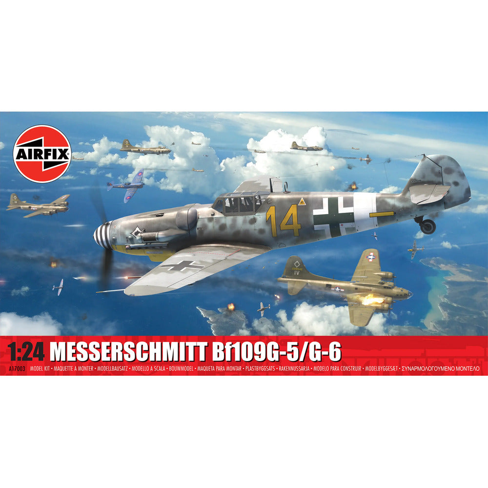 Messerschmitt Bf109G-5/6 Airfix 1:24 Scale Model Kit