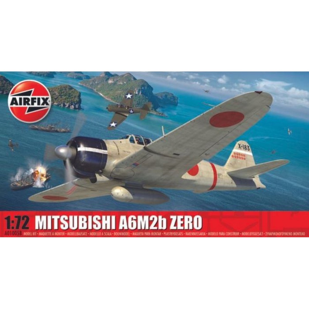 Mitsubishi A6M2b Zero Airfix 1:72 Scale Model Kit
