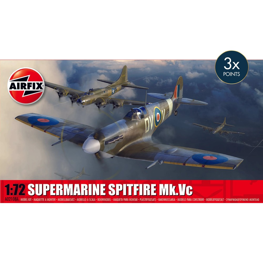 Airfix - Supermarine Spitfire Mk.Vc (1: 72) - Miniature Figure