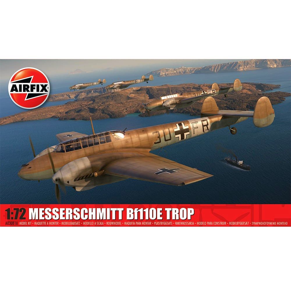 Airfix - Messerschmitt Bf110E Trop (1: 72)