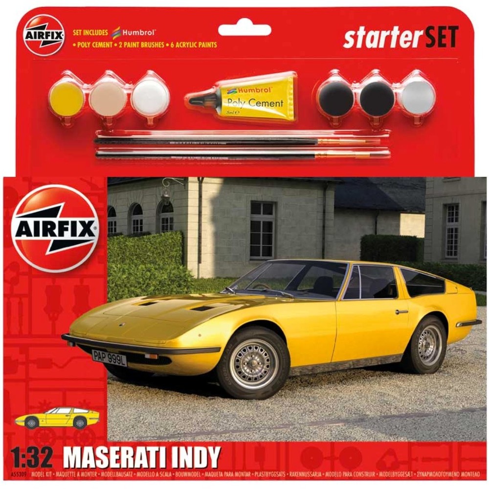 Maserati Indy Airfix 1:32 Scale Model Kit
