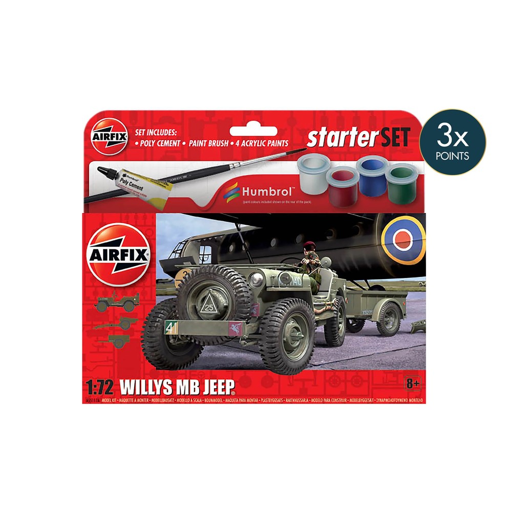 Airfix - Willys MB Jeep - Miniature Terrain