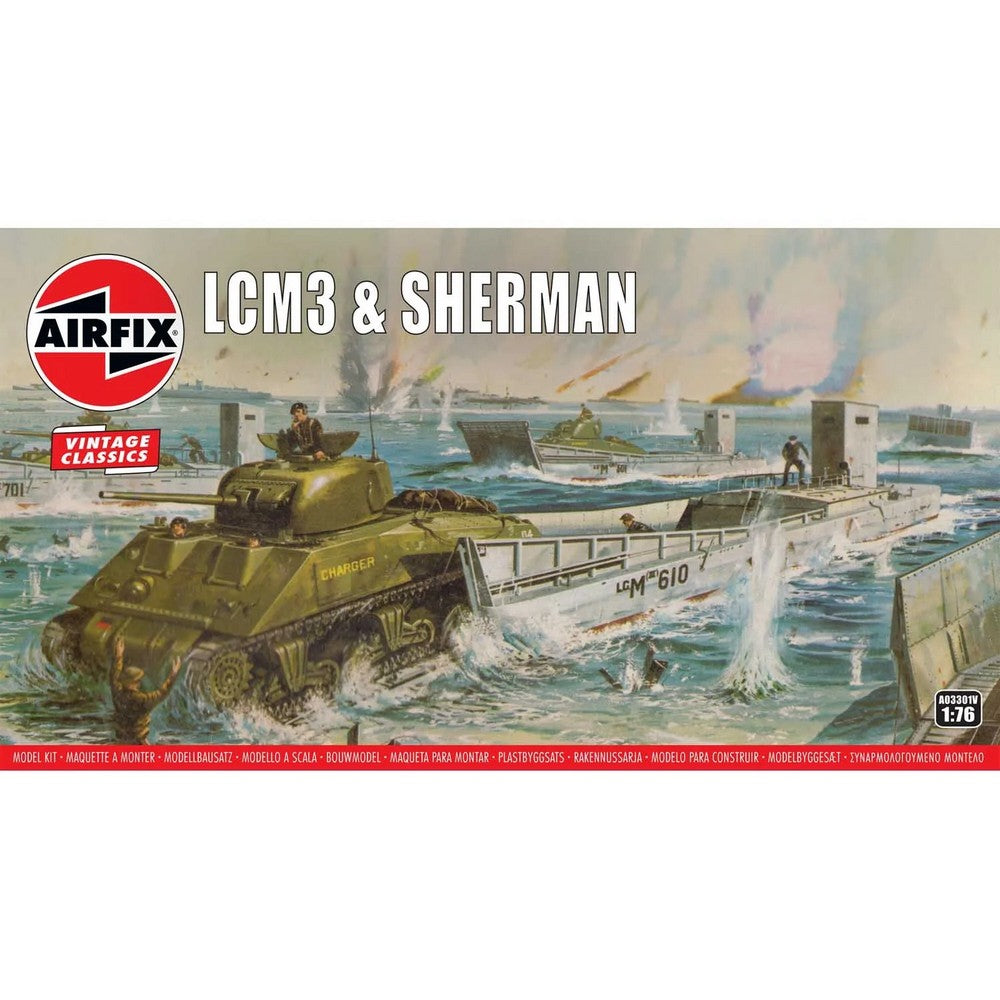Airfix - LCM3 & Sherman (1: 76)