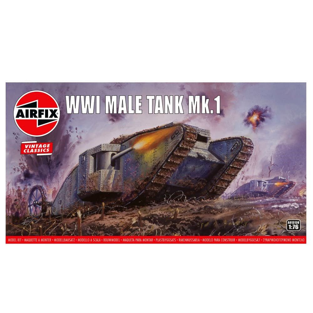 Airfix - WWI Male Tank Mk.I (1: 76)