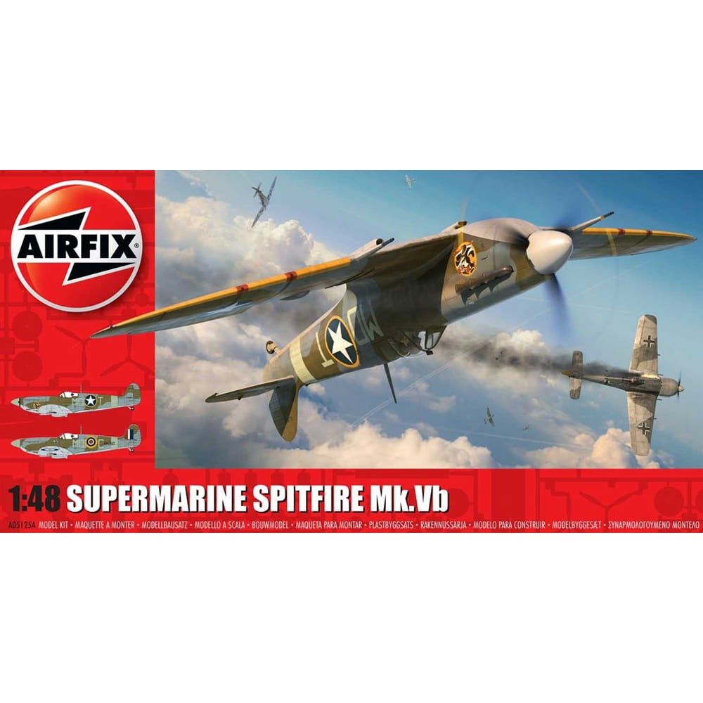 Supermarine Spitfire Mk.Vb Airfix 1:48 Scale Model Kit