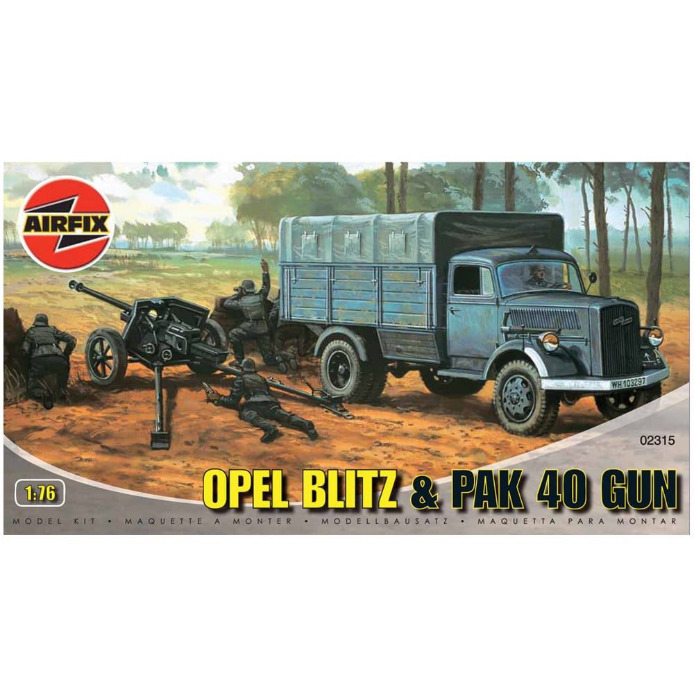 Airfix - PAK 40 Gun & Truck (1: 76)