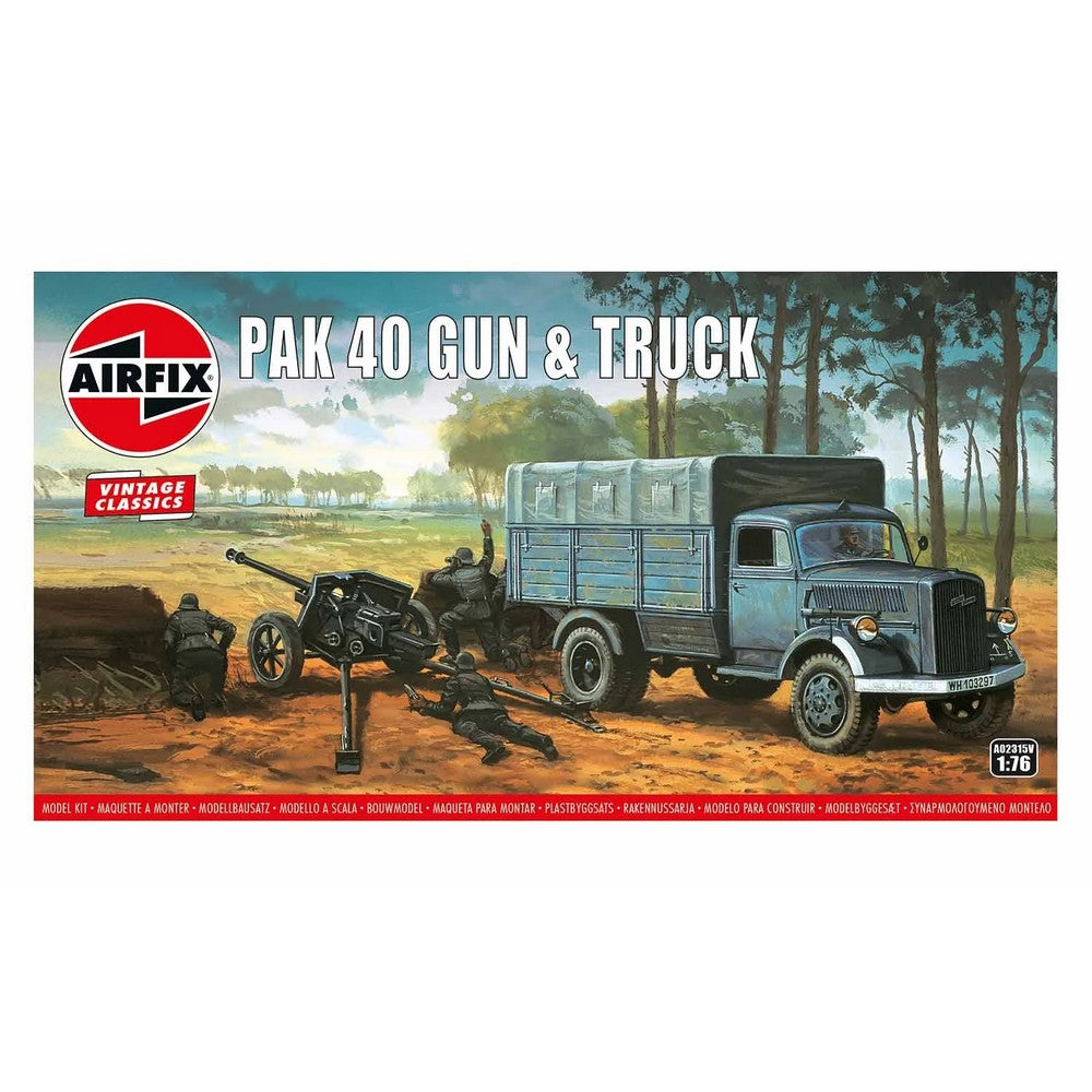 Airfix - PAK 40 Gun & Truck (1: 76)